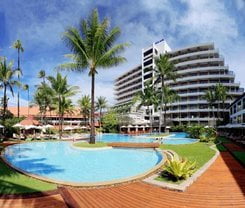 Patong Beach Hotel. Location at 124 Taweewong Road, Patong Beach, Phuket