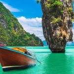 Phang Nga Bay By Long Tail Boat with Canoeing Trip